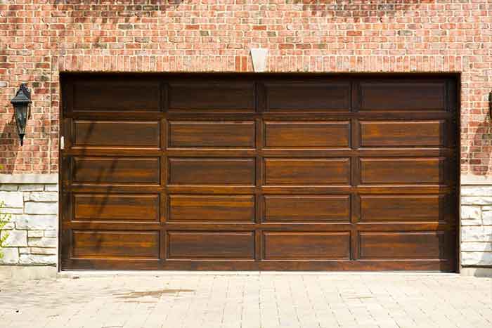 Milton Wood Garage Door Installation